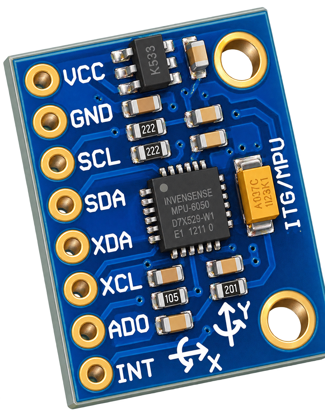 MPU6050 sensor board